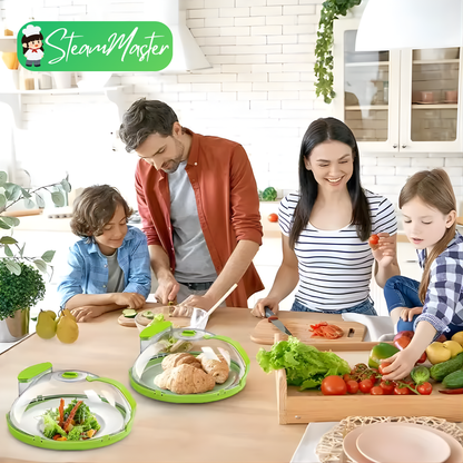 SteamMaster™ 2-in-1 Microwave Cover