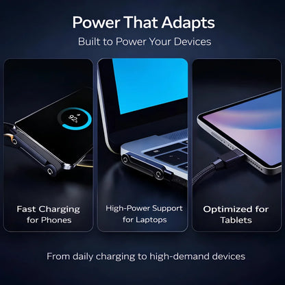 ChargeMate™ 2-in-1 (Cable + Phone Stand)